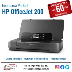 Impresora portátil HP OfficeJet 200